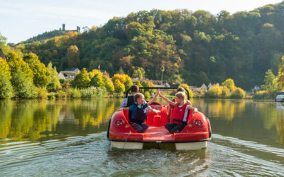 Tretbootfahren auf der Lahn 6