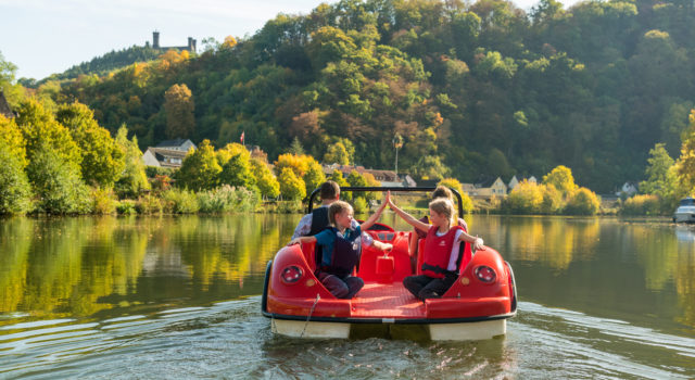 Tretbootfahren auf der Lahn 6