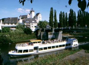 Floßfahrt auf der Lahn 1